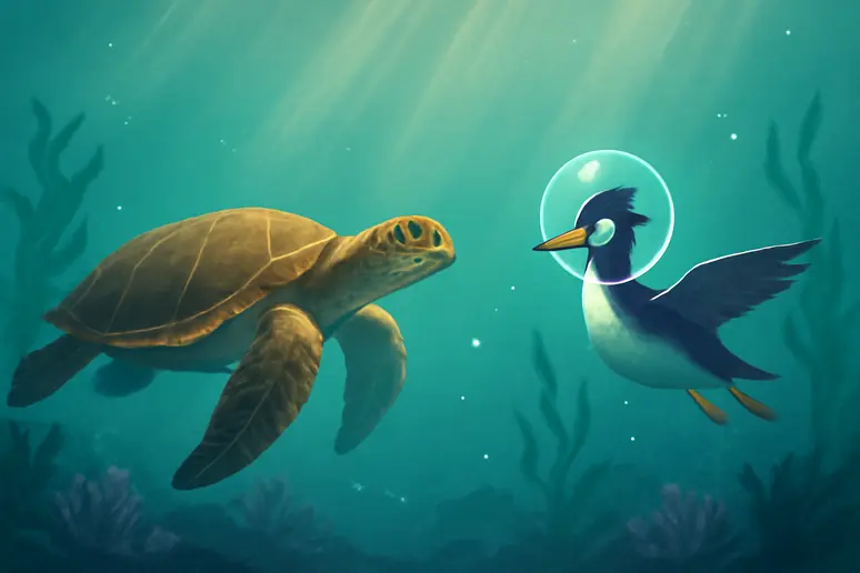 เต่าสู้ชีวิต นกอวกาศใต้น้ำ! เบื้องหลังเทคโนโลยีช่วยสัตว์บาดเจ็บ